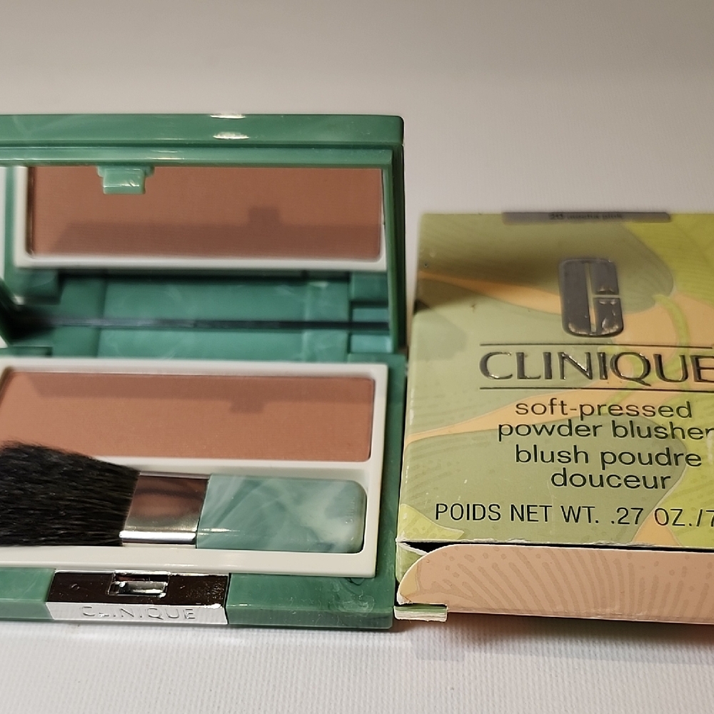 New Clinique Soft-Pressed Powder Blusher - 20 Mocha Pink